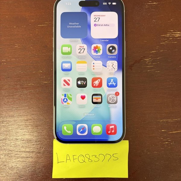 Apple iPhone 15 - Unlocked, 128 GB, Blue, A2846