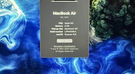 Mint
													MacBook Air 2022 - 13" - Apple M2, Midnight, 256 GB, 8 GB, photo 4 of 11