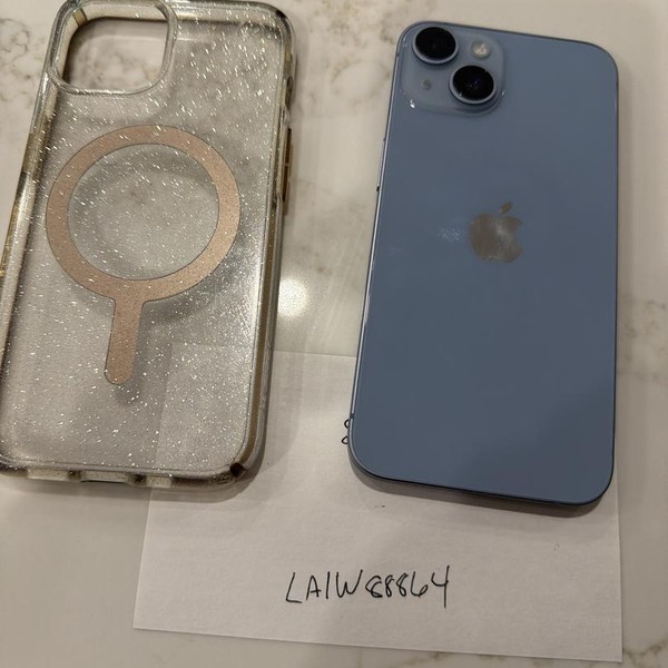 Apple iPhone 14 - Unlocked, 128 GB, Blue, A2649