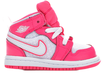 Jordan 1 Mid Hyper Pink White (TD) for sale