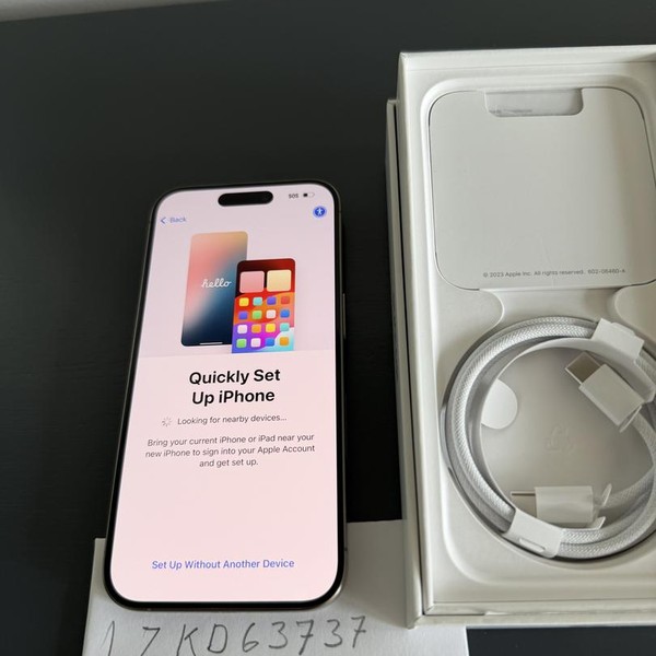Apple iPhone 15 Pro - Unlocked, 256 GB, Natural, A2848