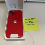 Mint Apple iPhone 14 - Unlocked, Red, 128 GB, A2649