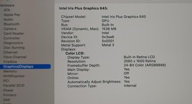 Good
													MacBook Pro 2019 - 13" - I7, Gray, 256 GB, 8 GB, photo 5 of 9