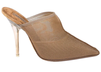 Yeezy Mule Pump Knit 110MM Taupe Season 6 for sale