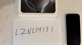 Good
													Apple iPhone 16 Pro - Unlocked, White, 256 GB, A3083, photo 1 of 9