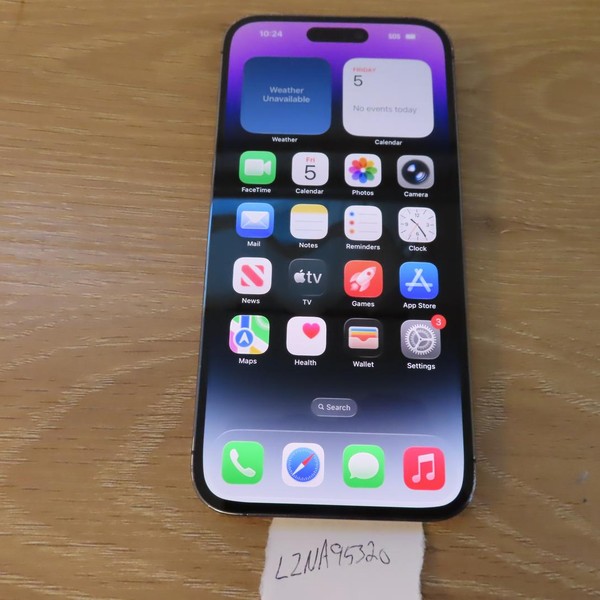 Apple iPhone 14 Pro Max - Unlocked, 128 GB, Purple, A2651