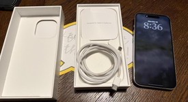 Good
													Apple iPhone 15 Pro - Unlocked, White, 128 GB, A2848, photo 2 of 10