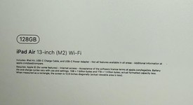 New
													Apple iPad Air 13" (M2) 2024 - Wi-Fi, Blue, 128 GB, A2898, photo 2 of 6