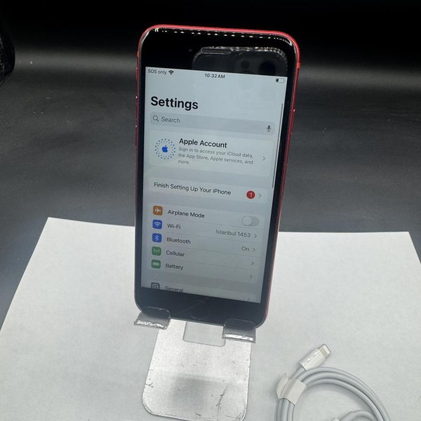 Apple iPhone SE 2nd Gen 2020 - Unlocked Non-US, Red, 128 GB, A2296