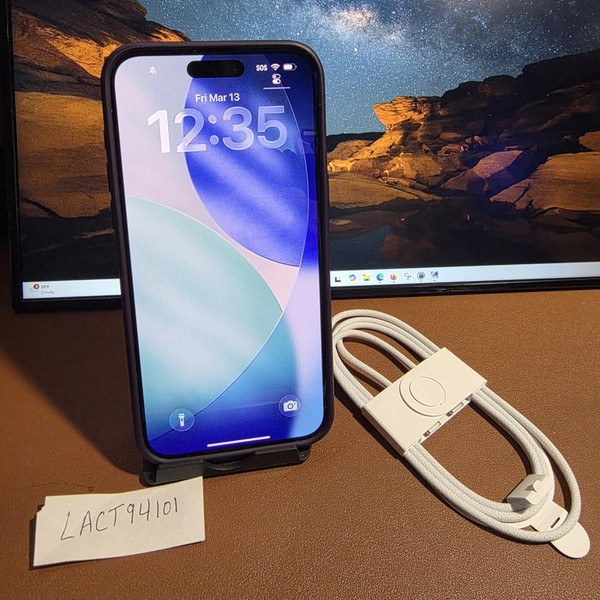 Apple iPhone 15 Pro Max - Unlocked, 256 GB, Black, A2849