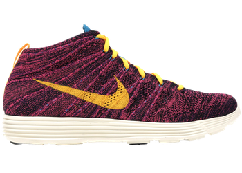 Nike Lunar Flyknit Chukka Grand Purple Laser Orange for sale