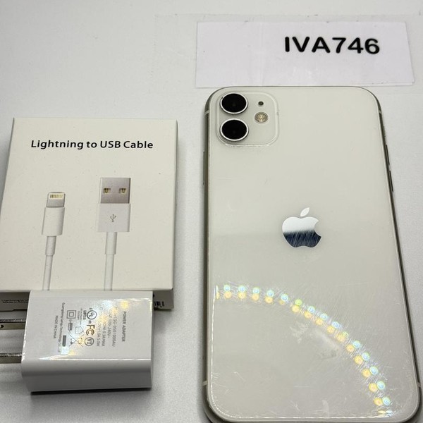Apple iPhone 11 - Unlocked, 64 GB, White, A2111