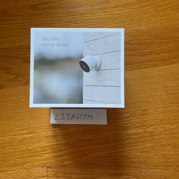 Google Nest Cam (Outdoor or Indoor) - White, Single