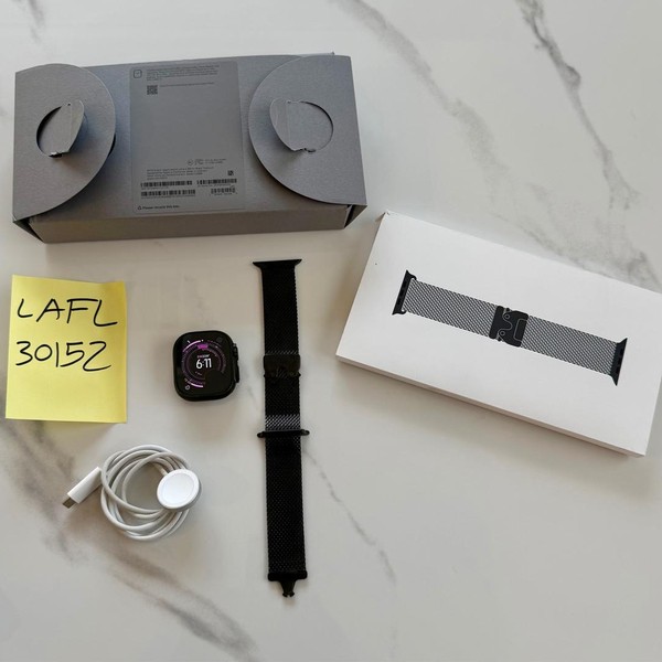 Apple Watch Ultra 2 49mm - Unlocked, Black, A2986