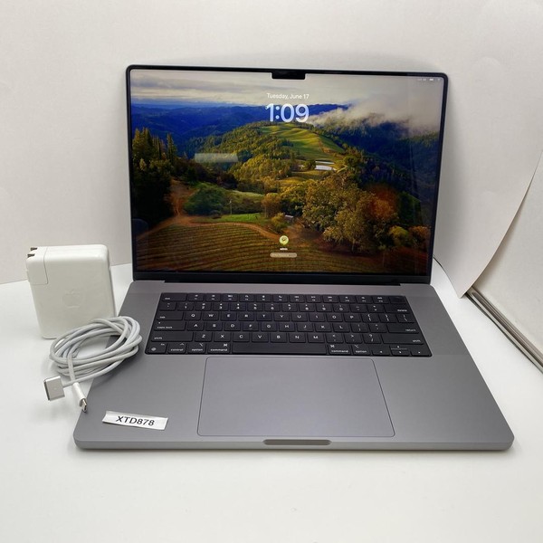 MacBook Pro 2021 - 16 inch - 1 TB, Gray, 16 GB, Apple M1 Pro 10-core