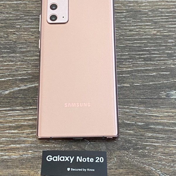 Samsung Galaxy Note 20 5G - AT&T, 128 GB, Mystic Bronze, 8 GB, SM-N981U