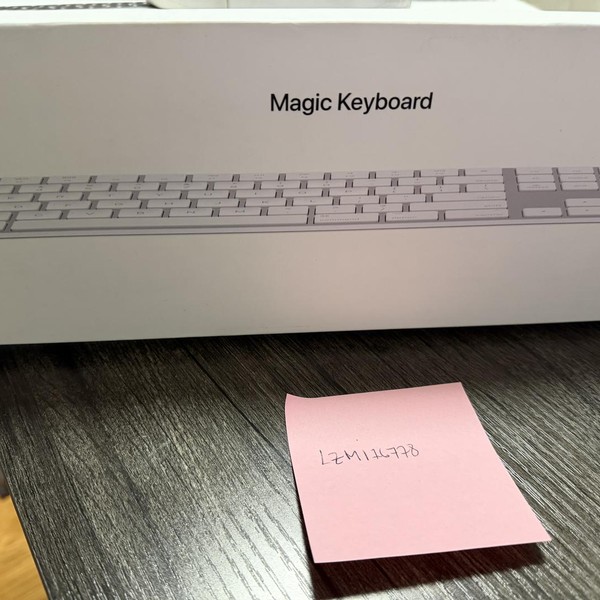 Apple Magic Keyboard with Numeric Keypad