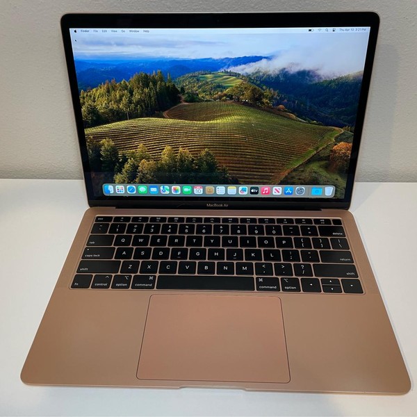 MacBook Air 2018 - 13 inch - 256 GB, Gold, 8 GB, Intel Core i5