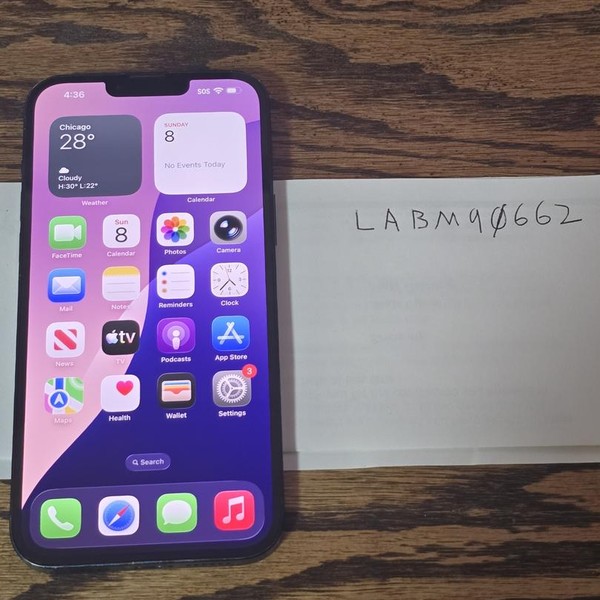 Apple iPhone 14 Plus - Unlocked, 128 GB, Midnight, A2632