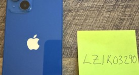 Good
													Apple iPhone 13 - Unlocked, Blue, 128 GB, A2482, photo 3 of 5