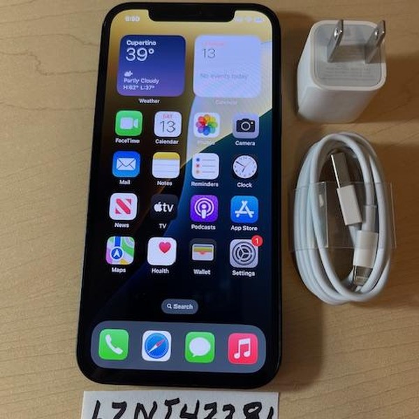 Apple iPhone 12 - Unlocked, 64 GB, Black, A2172