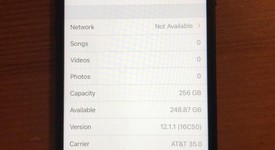 Good
													Apple iPhone 7 - Unlocked, Black, 256 GB, A1778, GSM, photo 3 of 9