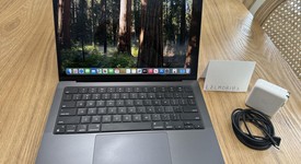 Mint
													MacBook Pro Late 2023 (M3) - 14" - Apple M3 Pro 11-core, Black, 512 GB, 18 GB, 14-core GPU, photo 2 of 22