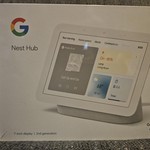 New Google Nest Hub 2nd Gen - Chalk