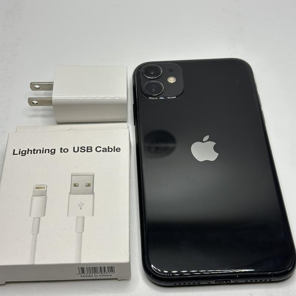 Apple iPhone 11 - Unlocked, 64 GB, Black, A2111