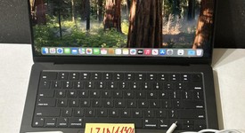 Good
													MacBook Pro Late 2023 (M3) - 14" - Apple M3 Pro 11-core, Black, 512 GB, 18 GB, 14-core GPU, photo 1 of 10