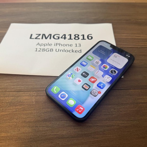 Apple iPhone 13 - Unlocked, 128 GB, Midnight, A2482