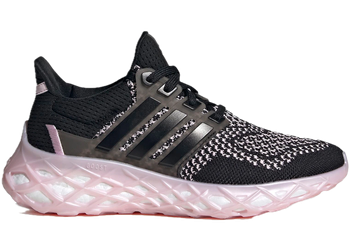 adidas Ultra Boost Web DNA Black Clear Pink (GS) for sale