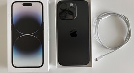 Good
													Apple iPhone 14 Pro - Unlocked, Black, 128 GB, A2650, photo 2 of 8