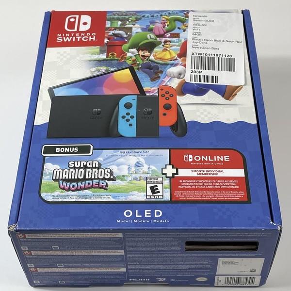Nintendo Switch - OLED - 64 GB, Red & Blue