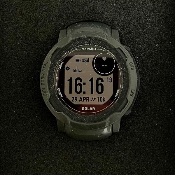 Garmin Instinct Solar - Graphite, Standard