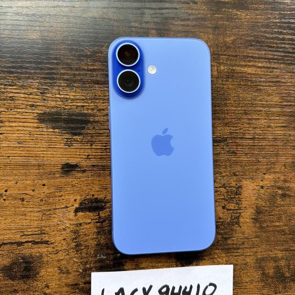 Apple iPhone 16 - Unlocked, 128 GB, Ultramarine, A3081