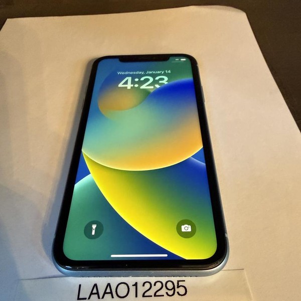 Apple iPhone Xr - Unlocked, 128 GB, Blue, A1984