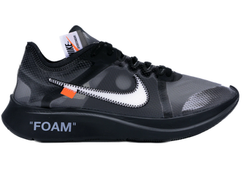 Nike Zoom Fly Off-White Black Silver for sale