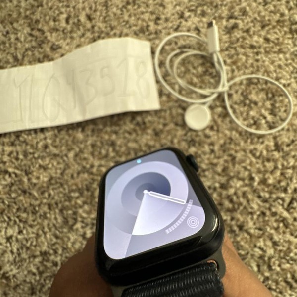 Apple Watch SE 2nd Gen 44mm - Midnight, A2723 - GPS, Aluminum