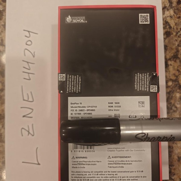 OnePlus 15 - Unlocked, 512 GB, Ultra Violet, 16 GB