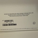 New Apple Watch SE 3rd Gen 44mm - Midnight, A3325 - GPS