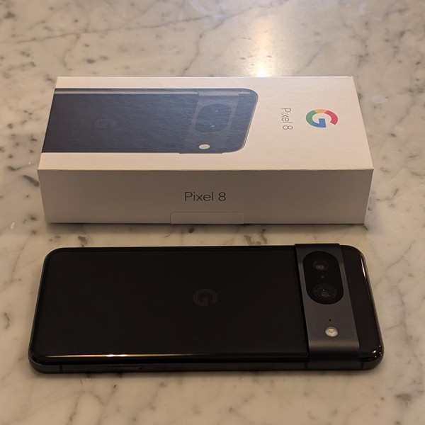 Google Pixel 8 - Unlocked, 256 GB, Obsidian, 8 GB, G9BQD, Sub-6 5G
