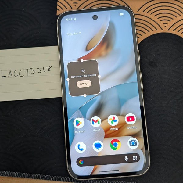 Google Pixel 9a - T-Mobile, 128 GB, Porcelain, 8 GB