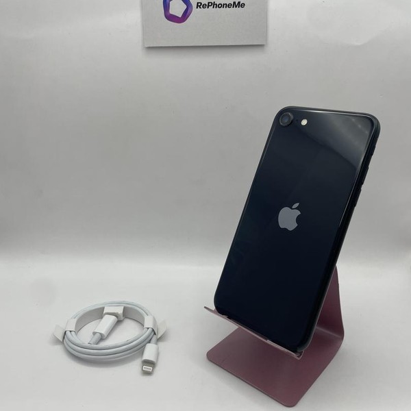 Apple iPhone SE 3rd Gen 2022 - Unlocked, 64 GB, Midnight, A2595