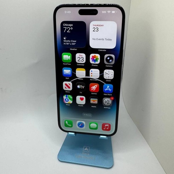 Apple iPhone 14 Pro Max - Unlocked, 128 GB, Black, A2651