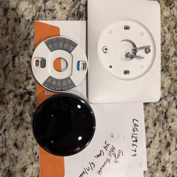 Nest Thermostat 3rd Gen - Black