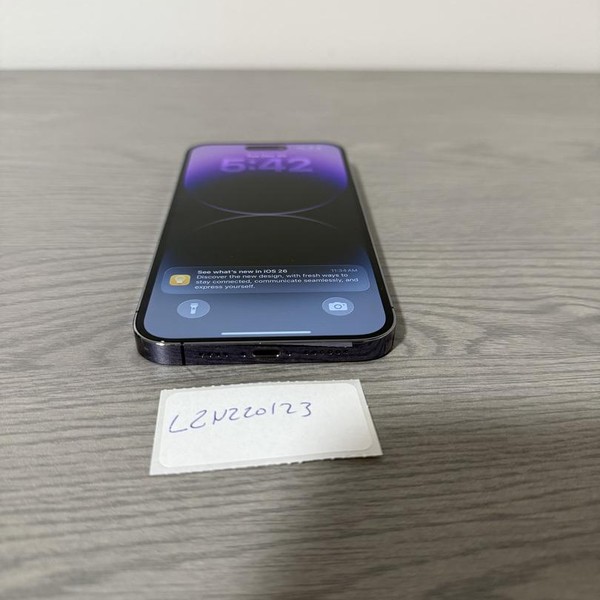 Apple iPhone 14 Pro Max - Unlocked, 128 GB, Purple, A2651