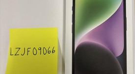 New
													Apple iPhone 14 - Unlocked, Midnight, 128 GB, A2649, photo 1 of 4