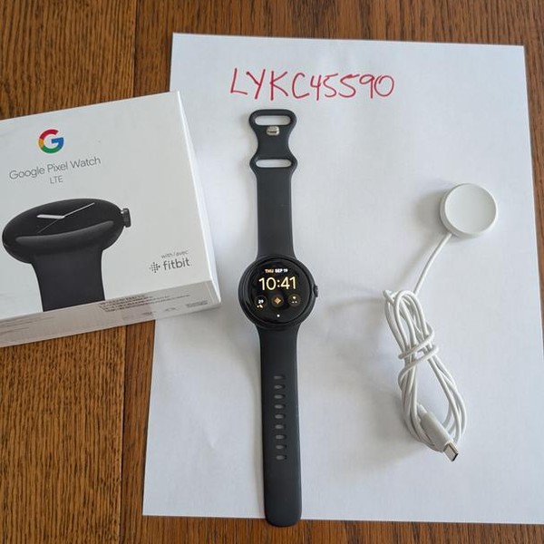 Google Pixel Watch - Verizon, Black, LTE