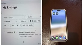 Good
													Apple iPhone Air - Unlocked, Light Gold, 256 GB, A3260, photo 2 of 9